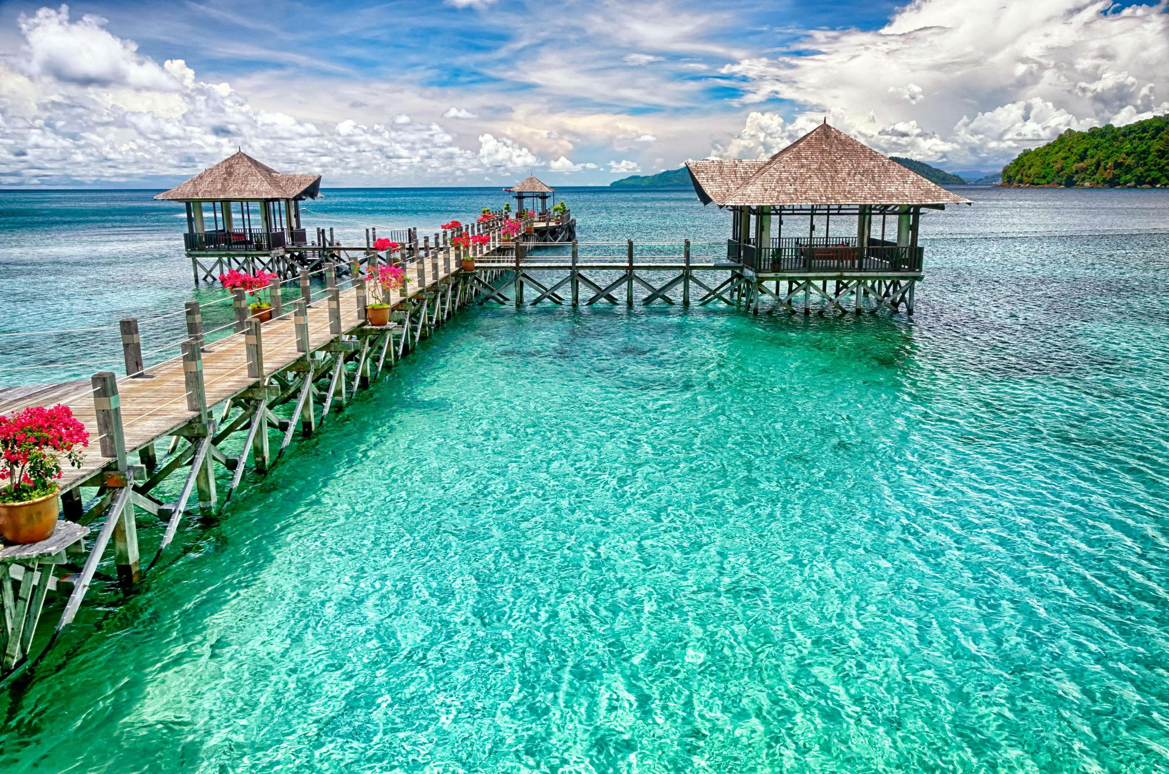 Bunga Raya Island Resort & Spa Gaya Island Zewnętrze zdjęcie